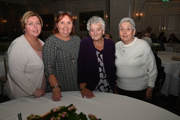 Rita Scully, Tricia Burke, Noeleen Burke and Tessie Scully 