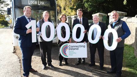 Big jump in passenger numbers on Kildare Local Link services 