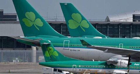 Aer Lingus reports drop in operating profits and blames pilots' strike action