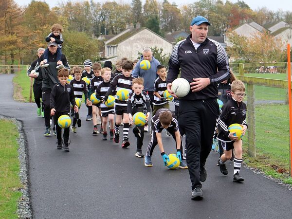 All age groups in the Kilcullen club participated in the solothon.