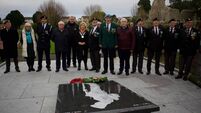 Athy pauses to honour military dead