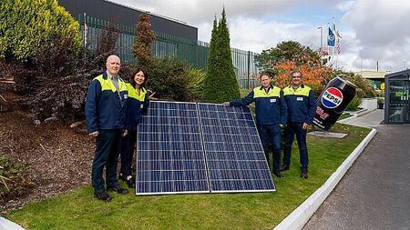 PepsiCo unveils €2.4m rooftop solar panel installation at Cork plant