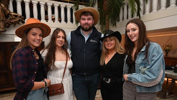 Katie Sutton, Sinad Kinsella, Tom Devereux, Lucy McCarthy and Grace Kehoe 