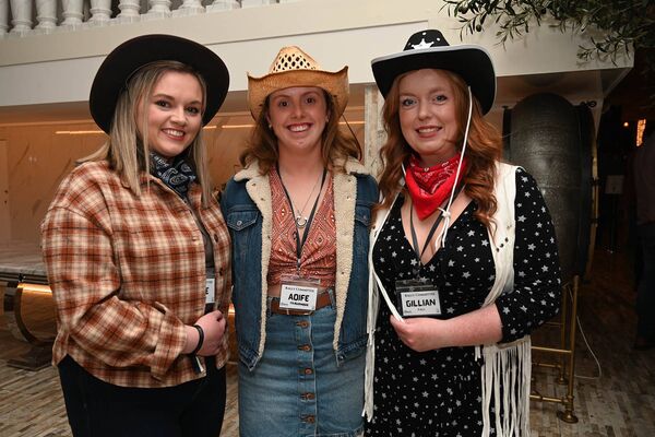 Katie O'Neill, Aoife McGowan and Gillian Murphy 