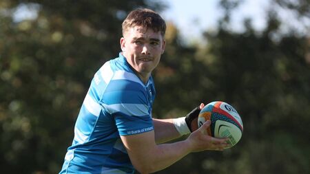 Diarmuid Mangan - another of the Kildare contingent with Leinster Rugby