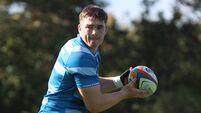 Diarmuid Mangan - another of the Kildare contingent with Leinster Rugby