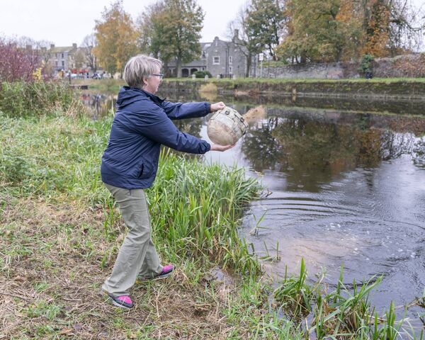The smashed plates and our anxieties were returned to the river Barrow and hopefully Berba can help us over come them The smashed plates and our anxieties were returned to the river Barrow and hopefully Berba can help us over come them
