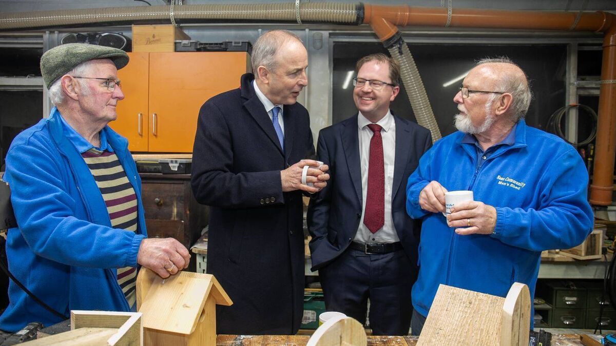 Tanáiste meets and greets on the campaign trail in Kildare
