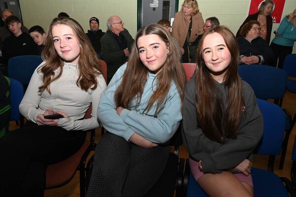 Rose Hickey, Sarah Walsh and Abigal Mulligan 