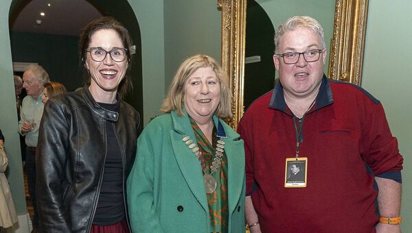 Elaine Donnelly, Aoife Breslin and Clem Roche Elaine Donnelly, Aoife Breslin and Clem Roche