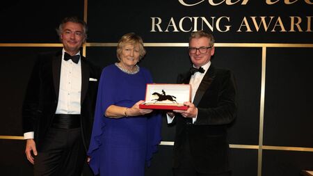 Harrington receives Cartier/The Daily Telegraph Award of Merit