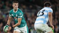 Prendergast to make first Ireland start against Fiji