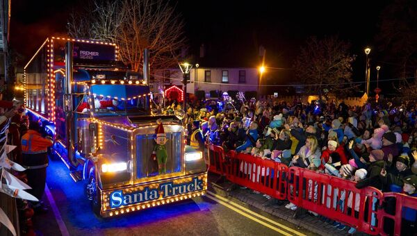 Massive crowds in Athy for the Annual Big Switch Massive crowds in Athy for the Annual Big Switch