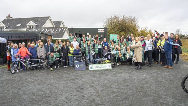 Official launch of the inclusive bicycles at Dilly Dally Coffee 