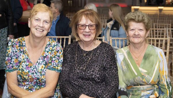 Liz Mealey, Pauline Doyle and Anita Reid