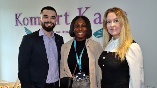 Nathan Martin, Ireci Badru and Shauna Mooney.