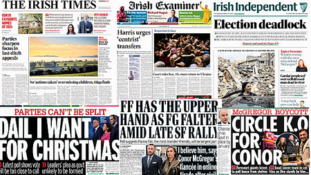 What the papers say: Thursday's front pages