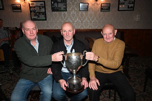 David Callan, Brendan Higginbotham and Eddie Molloy Photo: Jimmy Fullam 