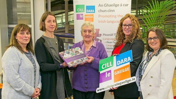 Siobhain Grogan, Caoimhe Ní Shúilleabháin, Eithne Ní Fhlathartaigh, Sarah Walsh, and Muireann Ní Bheaglaoidh