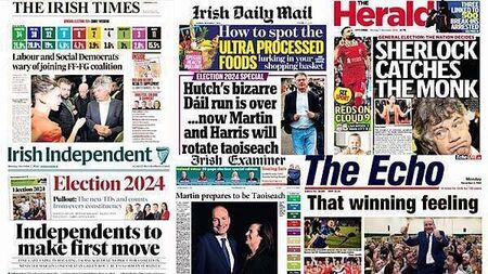 What the papers say: Monday's front pages
