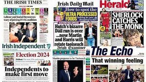 What the papers say: Monday's front pages