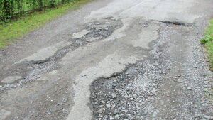 Warning signage proposed for subsiding Kildare road