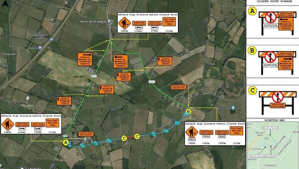 Road closure details