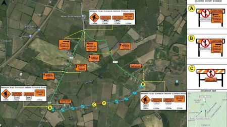 Road to close on Kildare/Wicklow border for two weeks