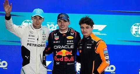 George Russell’s row with ‘bully’ Max Verstappen rumbles on