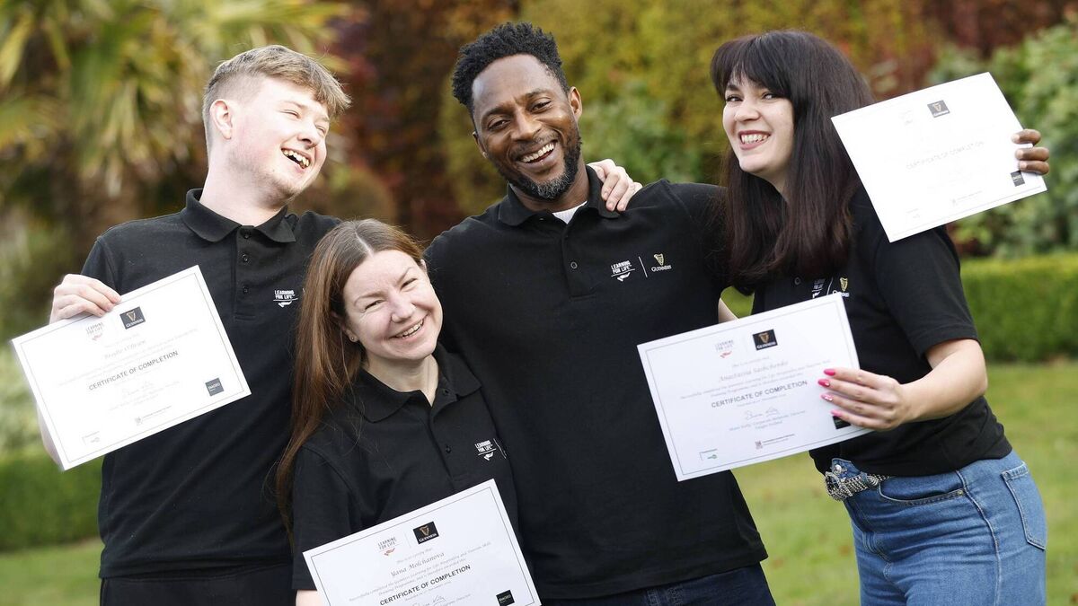 Kildare apprentices complete Diageo course