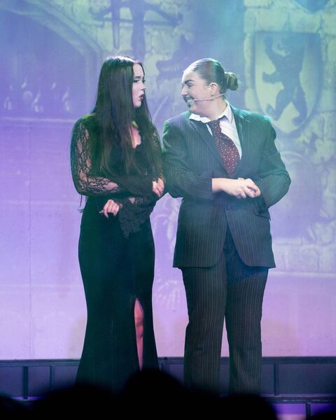 Morticia and Gomez Morticia and Gomez