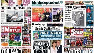 What the papers say: Saturday's front pages