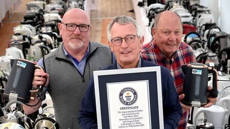 Kildare Men's Sheds stick the kettle on for record