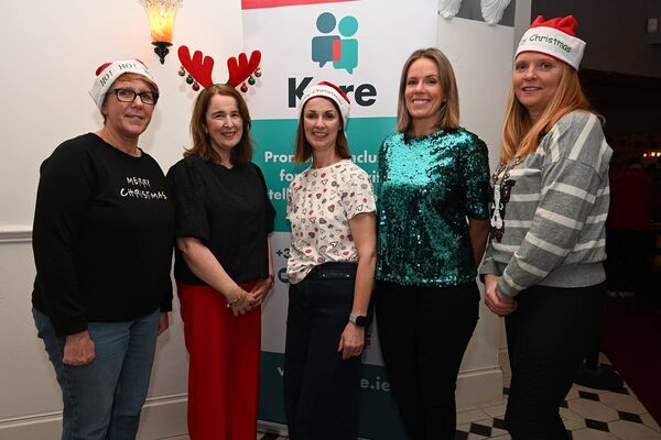 Louise Mahon, Olive Houston, Frances Farrell, Rosie Duffy and Maria O'Reilly 