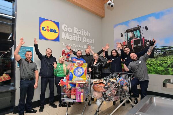 Pranas and the Lidl Kildare team