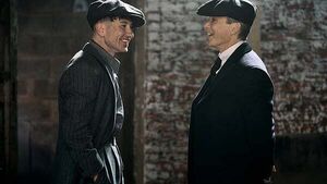 Barry Keoghan and Cillian Murphy jubilant as they wrap Peaky Blinders movie Barry Keoghan and Cillian Murphy jubilant as they wrap Peaky Blinders movie
