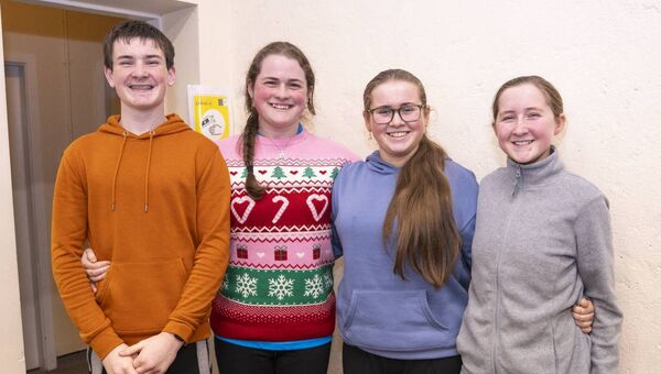Cormac, Jane, Emily and Leah Foley
