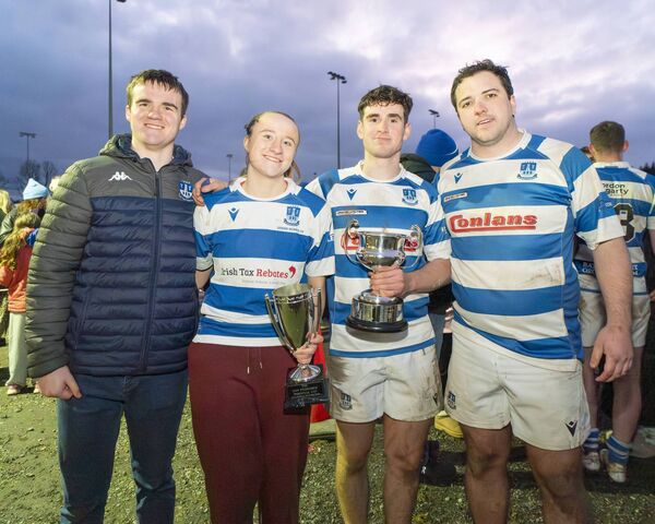 A family affair - cousins David Goggin, Niamh Goggin, Culann Carbery and Tadgh Foley Photo: Aisling Hyland