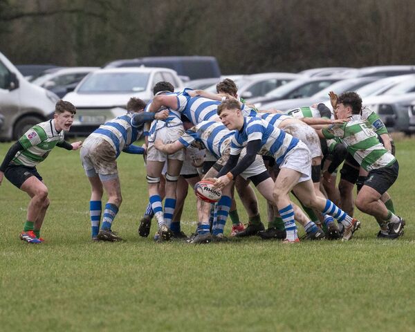 Athy's Colm Moran in action Photo: Aisling Hyland