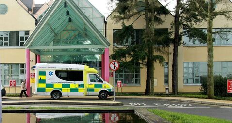 Visitor restrictions at Naas Hospital 