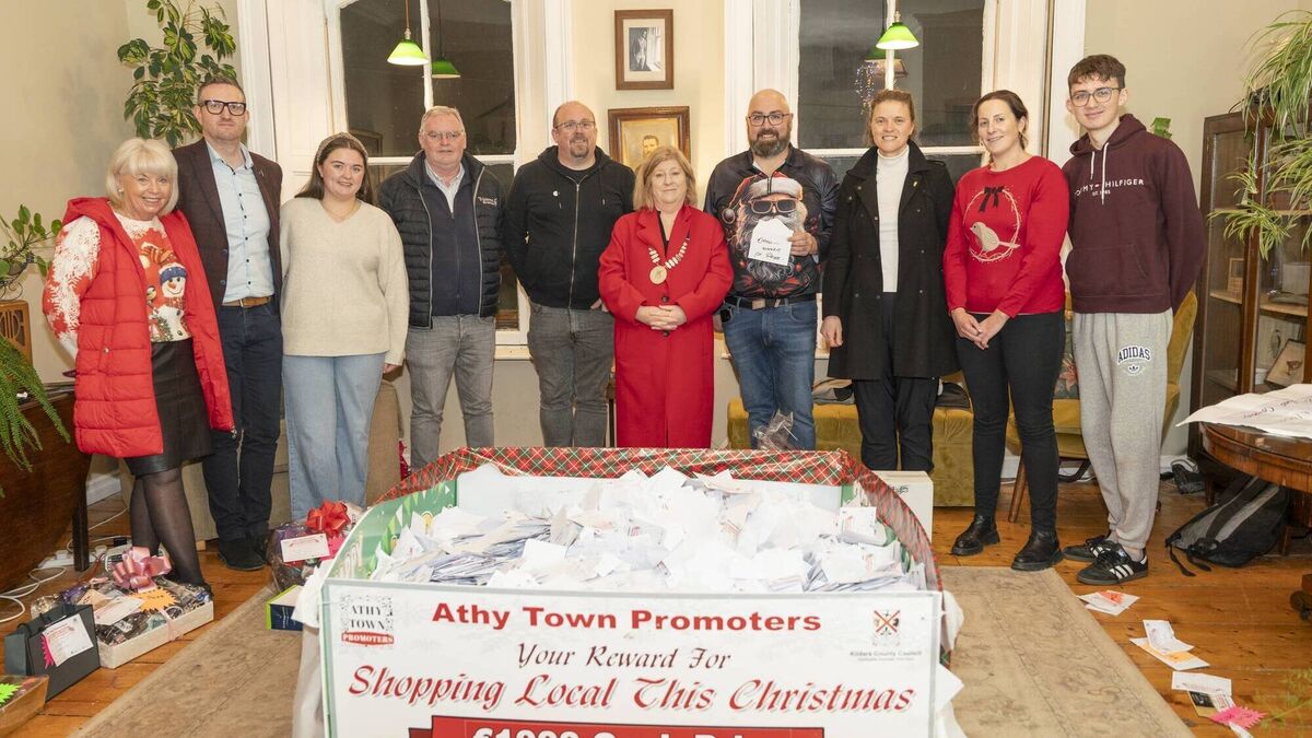 Athy shopper wins €1,000 from town promoters draw