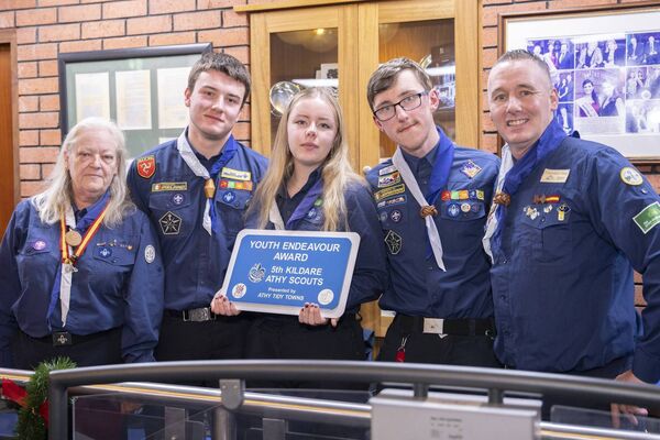 Members of 5th Kildare Athy Scouts Members of 5th Kildare Athy Scouts