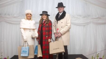 Yellow Clay catches the eye on track but there's plenty of fashion on display too