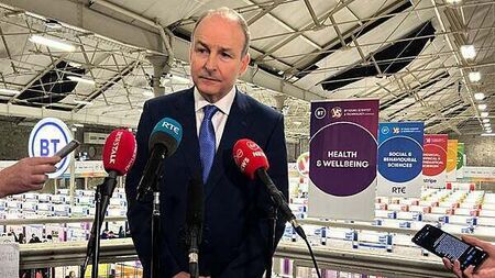 ‘We need to hold our nerve’ amid Trump presidency, says Micheál Martin