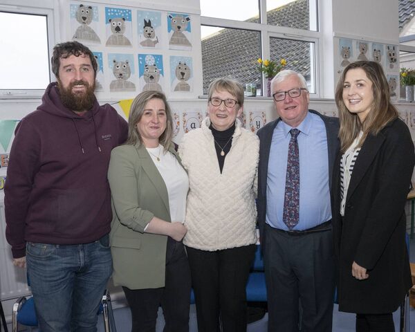 Michael, Jackie, Cecilia, Vincent and Laura Crowley