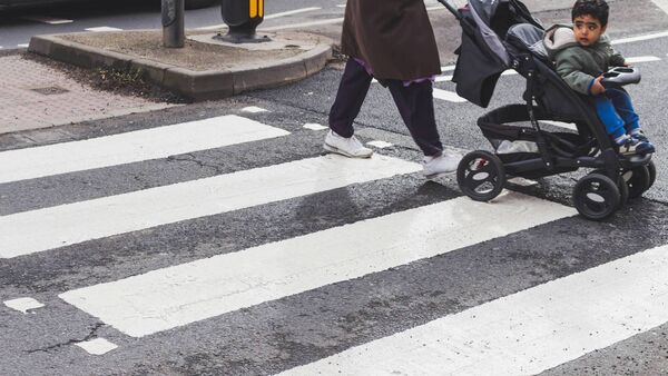 Unsafe crossing in Newbridge