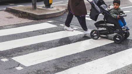Unsafe crossing in Newbridge