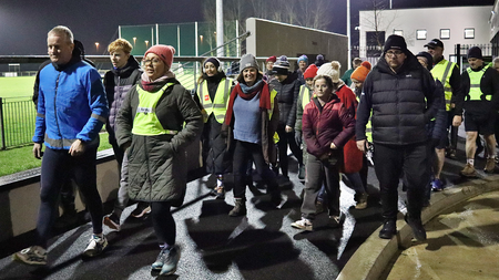 Kilcullen Lights Up for Monday night walks