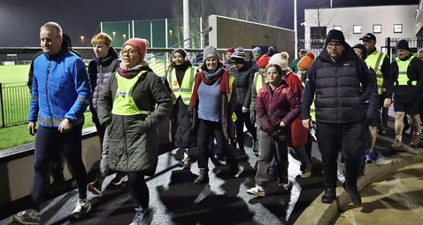Kilcullen Lights Up for Monday night walks