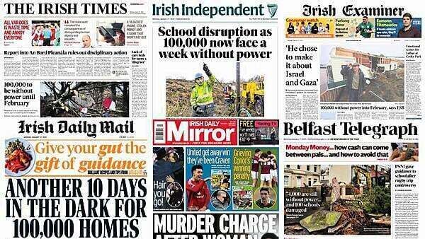 What the papers say: Monday's front pages